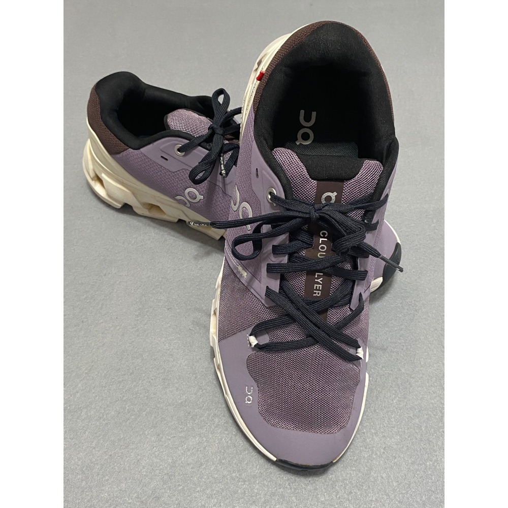 On Cloudflyer‎ Mens 10.5 Running Shoes Lavender Brown Sneakers 71.98094